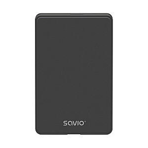 Коробка для жесткого диска Savio Внешний HDD/SSD 2.5″ Корпус