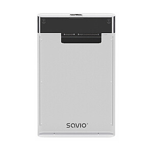 Коробка для жесткого диска Savio Внешний HDD/SSD 2.5″ Корпус