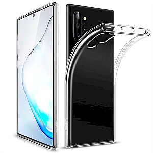 Fusion Ultra Back Case 1 mm izturīgs silikona aizsargapvalks Samsung N975 Galaxy Note 10+ Plus caurspīdīgs