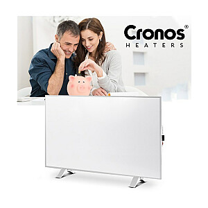 Cronos Synthelith Pro CRP-980TWP 980W pelēks infrasarkanais sildītājs ar Wi-Fi un tālvadības pulti