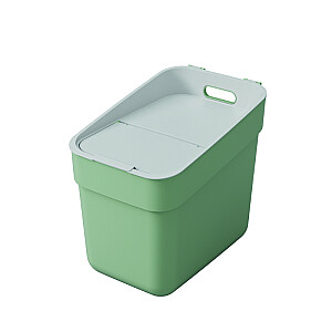 Контейнер для мусора Ready To Collect 20л зеленый/светло-серый