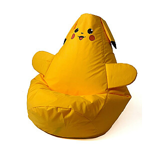 Сумка-пуф Pikachu Sako желтая XL 130 x 90 см