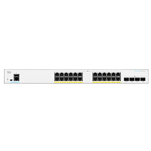 Сетевой коммутатор Cisco CBS250-24P-4X-EU Управляемый Gigabit Ethernet L2/L3 (10/100/1000), серебристый