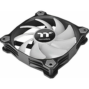 Thermaltake Pure A12 datora korpuss 12cm ventilators melns 1 gab.