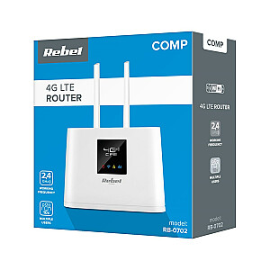 Беспроводной маршрутизатор Rebel RB-0702 Однодиапазонный (2,4 ГГц) 3G 4G