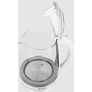 Elektriskā tējkanna ECG RK 2020 White Glass