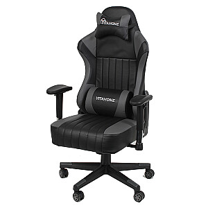 Офисный стул MENA 69x56xH124-135см черный/серый 557986