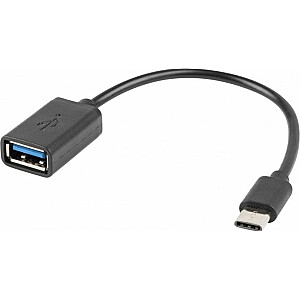 Lanberg USB-C — USB adapteris melns (AD-OTG-UC-01)