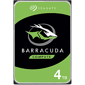 Seagate BarraCuda 4TB 3,5 collu SATA III disks (ST4000DM004)