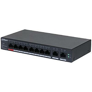 Switch DAHUA CS4010-8GT-110 Type L2 Desktop/pedestal 8x10Base-T / 100Base-TX / 1000Base-T PoE ports 8 DH-CS4010-8GT-110