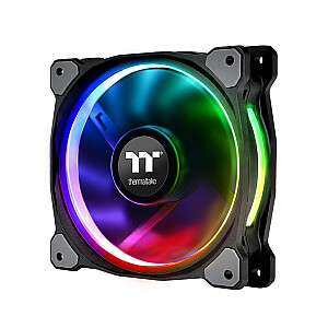 Radiatora ventilators Thermaltake Riing Plus 12 RGB TT Premium Edition Universāls 12 cm Melns 1 gab.
