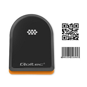 Qoltec 50878 Wireless 1D | 2D svītrkoda lasītājs |+ dokstacija