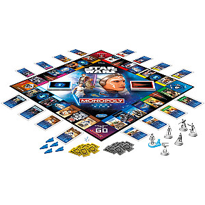 MONOPOLY Galda spēle Monopoly Zvaigžņu kari: Light Side