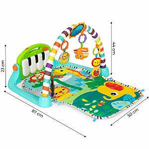 Интерактивный развивающий коврик для малышей + фортепиано.