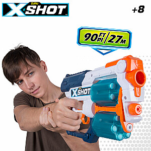 Pistole ar 16 porol. šautriņam līdz 27 m X-Shot  Xcess ZURU 8 g+ CB46876