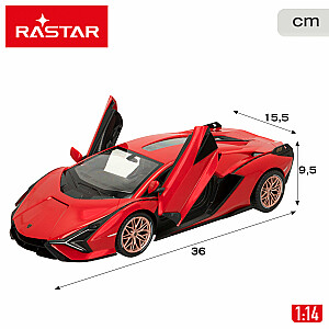 Radiovadāmā mašīna Lamborghini Sean FKP 37  1:14 6 virz., lukturi, durvji, baterijas, 6+ CB46976