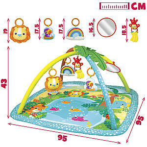 Коврик для занятий для малышей от 0 мес. с игрушками 95 cm CB46506