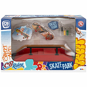 Настольная игра "Комплект скейтбордов для пальцев с трассой" Skate Park Riders CB49706