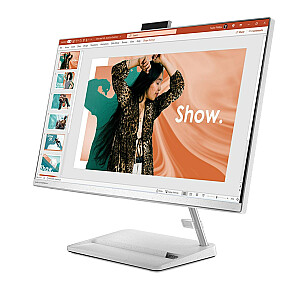 Lenovo IdeaCentre AIO 3 27IAP7 i5-12450H 27 collu FHD IPS 250 nits AG 16GB DDR4 3200 SSD 1TB Intel UHD Graphics Win11 White