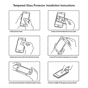 Reals Glass aizsargstikls mobilajam telefonam Apple iPhone 6 | 6S