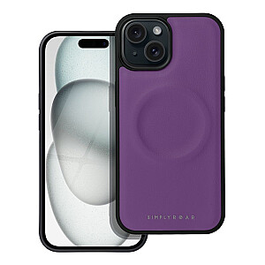 Roar Mag Morning silikona aizsargapvalks Apple iPhone 15 Pro Max violets