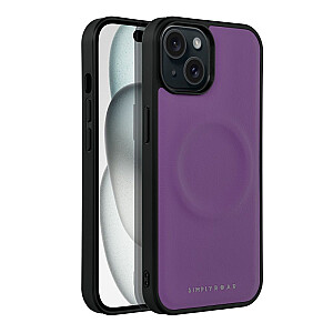 Roar Mag Morning Силиконовый задний чехол для Apple iPhone 15 Pro Max фиолетовый