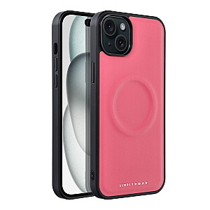 Roar Mag Morning silikona aizsargapvalks Apple iPhone 15 Pro rozā