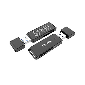 UNITEK SD I MICROSD USB-A KARTES LASĪTĀJS, Y-9327A