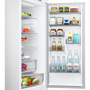 Холодильник с морозильной камерой Samsung BRB30703EWW/EF Встроенный 298 л E Белый
