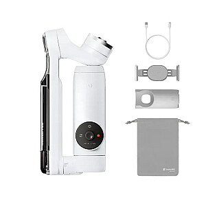 Insta360 Flow Creator Kit 3-осевой стабилизатор, карданный подвес белого цвета (Summit White)