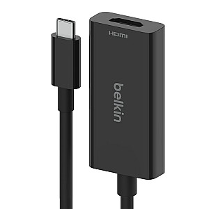 Belkin video kabeļa adapteris AVC013BTBK HDMI Type A (standarta) USB Type-C melns