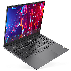 Lenovo Yoga Slim 6 14IAP8 i7-1260P 14 дюймов WUXGA OLED 400 нит глянцевый 60 Гц 16 ГБ LPDDR5 4800 SSD512 Intel Iris Xe Graphics Win11 Storm Grey