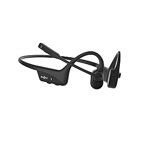 SHOKZ OpenComm2 UC bezvadu Bluetooth videokonferenču austiņas ar kaulu vadītspēju un USB-A adapteri | 16 stundu sarunu laiks, 29 m bezvadu diapazons, 1 stunda uzlādes laiks | Iekļauts trokšņu slāpēšanas mikrofons un adapteris, melns (C110-AA-BK)