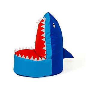 Pufa maisiņš Sako Shark tumši zils XXL 100 x 60 cm