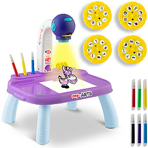 Ricokids 773700 Projektors zīmēšanas mācīšanai - violets