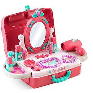 Туалетный столик-чемодан для девочки с зеркалом Ricokids 773200