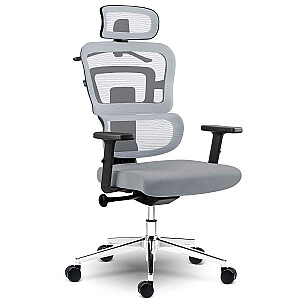 Sofotel Nicea серый офисный стул из микросетки