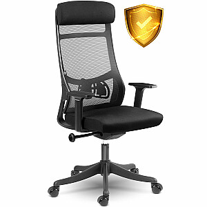 Sofotel Brema mikrotīkla biroja krēsls, melns