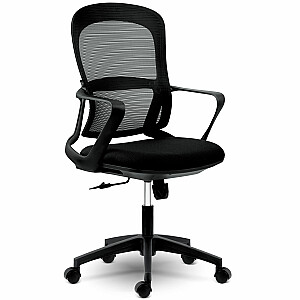 Sofotel Haga biroja krēsls ar mikro sietu, melns