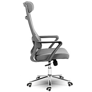 Офисное кресло Sofotel Brema из микросетки, серый