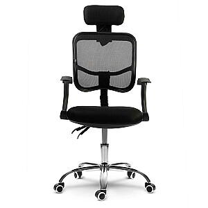 Офисное кресло Sofotel Ryga из микросетки, черный