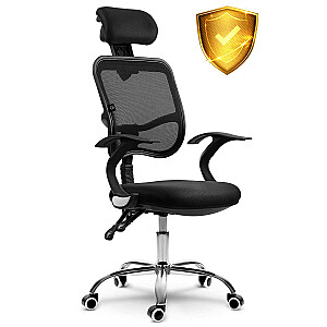 Офисное кресло Sofotel Ryga из микросетки, черный