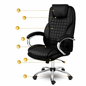 Офисное кресло Sofotel Batory - черный - 240800