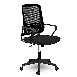 Sofotel Wizo biroja krēsls ar mikrosietu, melns