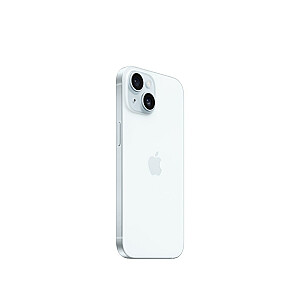 Apple iPhone 15, 15,5 см (6,1 дюйма), две SIM-карты, iOS 17, 5G, USB Type-C, 128 ГБ, синий