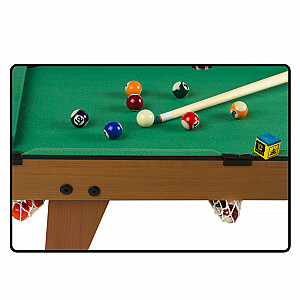 Galda spēle Biljarda galds 16 bumbas  62 x36x15 cm CB43269