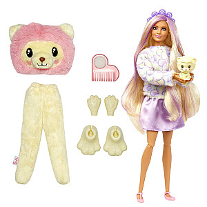 Mattel Barbie Cutie Reveal Lion Doll Cute Style sērija (HKR06)