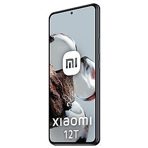 Xiaomi 12T 16,9 cm (6,67 collas) ar divām SIM kartēm Android 12 5G C tipa USB 8 GB 256 GB, 5000 mAh, melns
