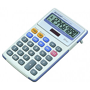 Galda kalkulators Sharp SH-EL334FB, melns