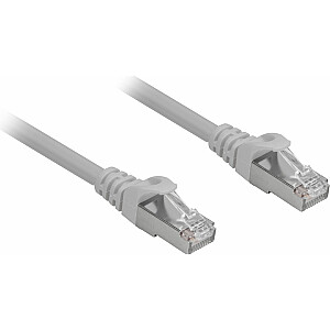 Sharkoon RJ-45/RJ-45 cat.6a S/FTP pelēks 0,5 m